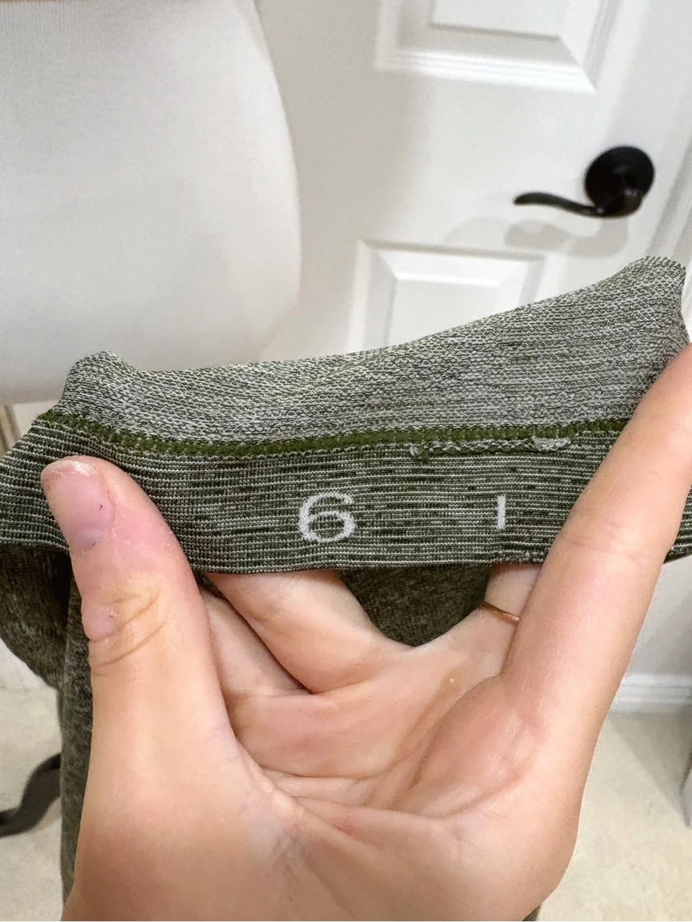 Lululemon Swiftly Speed Racerback Everglades Field Green Size 6